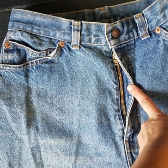 💍 Vintage Orange Tab High waisted Levi's - Picture 3 of 7